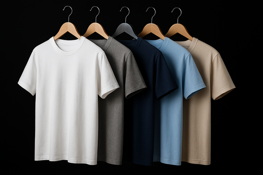 5 t shirts on a hanger for summers